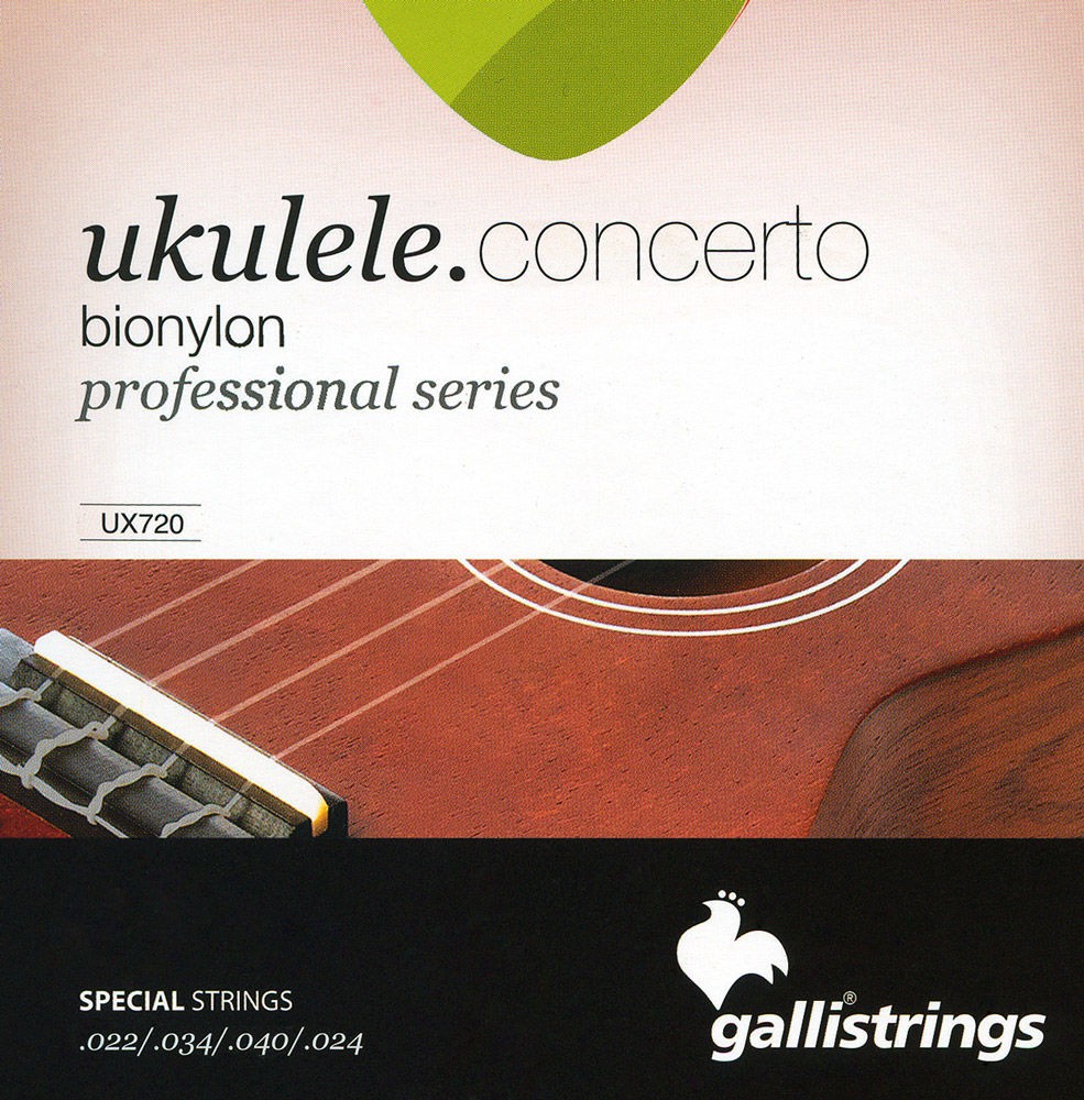 Galli UX720 - struny do ukulele koncertowego Galli UX720 - struny do ukulele koncertowego