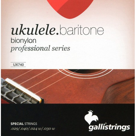 Galli UX740 - struny do ukulele barytonowego