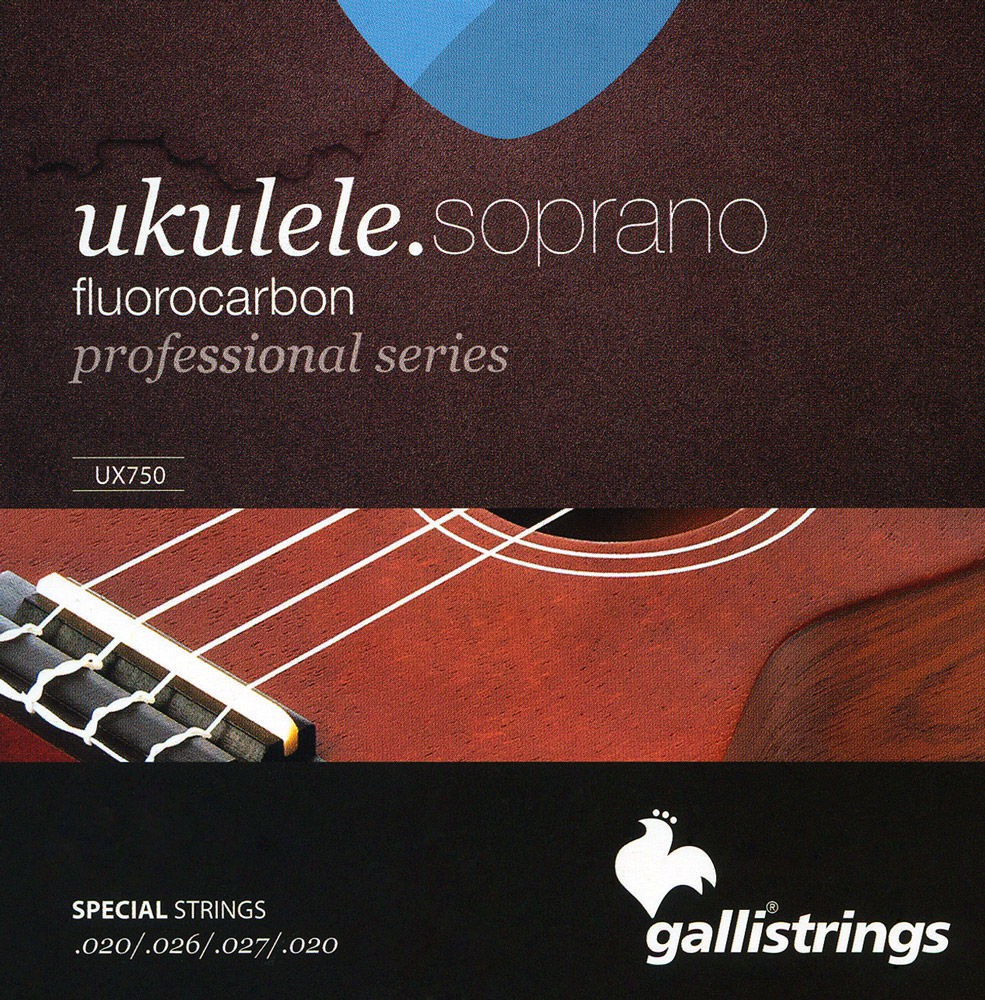 Galli UX750 - struny do ukulele sopranowego Galli UX750 - struny do ukulele sopranowego