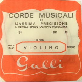 Galli G-025 - pojedyncza struna do skrzypiec D-3