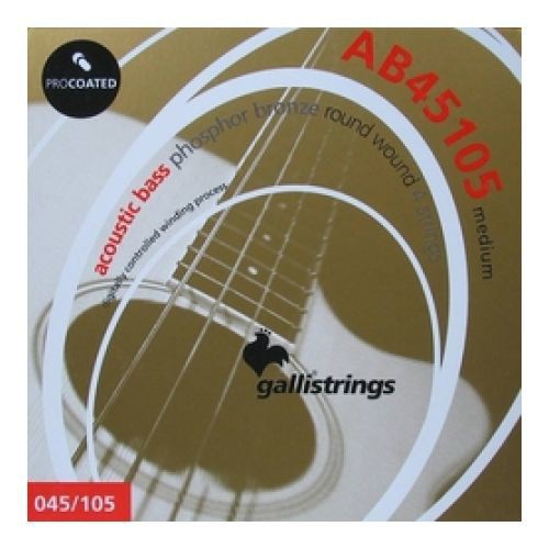 Galli AB-450105 - struny powlekane do akustycznej gitary basowej Galli AB-450105 - struny powlekane do akustycznej gitary basowej