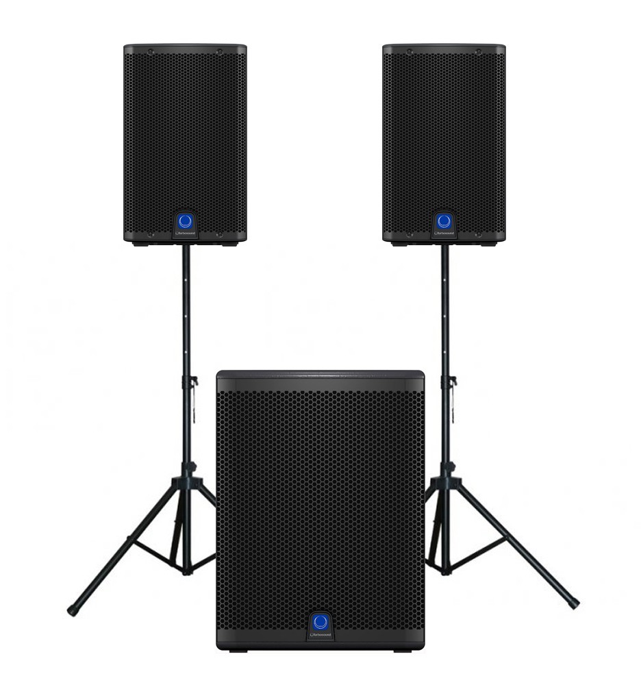 Turbosound 2x iQ8 +iQ15B - zestaw nagłośnieniowy Turbosound 2x iQ8 +iQ15B - zestaw nagłośnieniowy