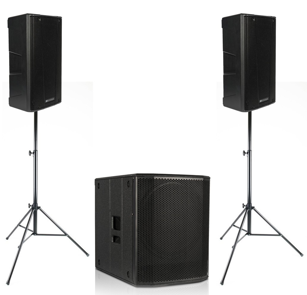 dB Technologies 2x B-Hype 12 + 1x SUB 618 - zestaw nagłośnieniowy dB Technologies 2x B-Hype 12 + 1x SUB 618 - zestaw nagłośnieniowy