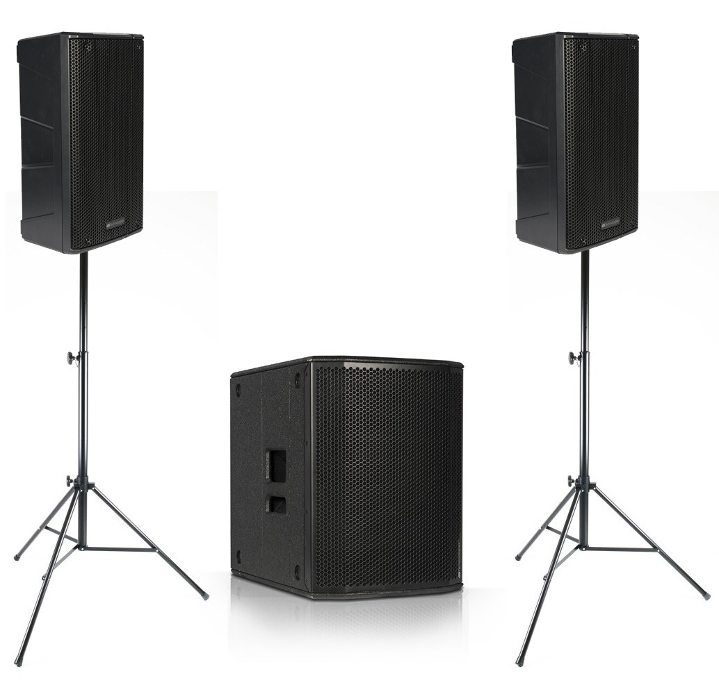dB Technologies 2x B-Hype 10 + 1x SUB 615 - zestaw nagłośnieniowy dB Technologies 2x B-Hype 10 + 1x SUB 615 - zestaw nagłośnieniowy