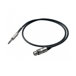 Proel BULK210LU05 - kabel mikrofonowy XLR JACK  (0,5m)