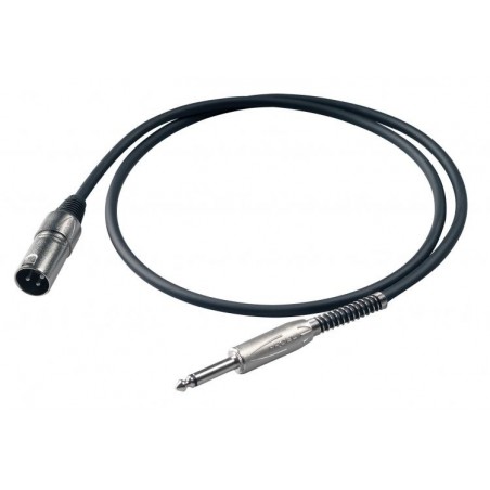 Proel BULK230LU5 - kabel mikrofonowy JACK-XLR (5m)
