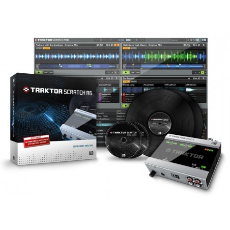 Native Instruments TRAKTOR SCRATCH A6 digital vinyl system