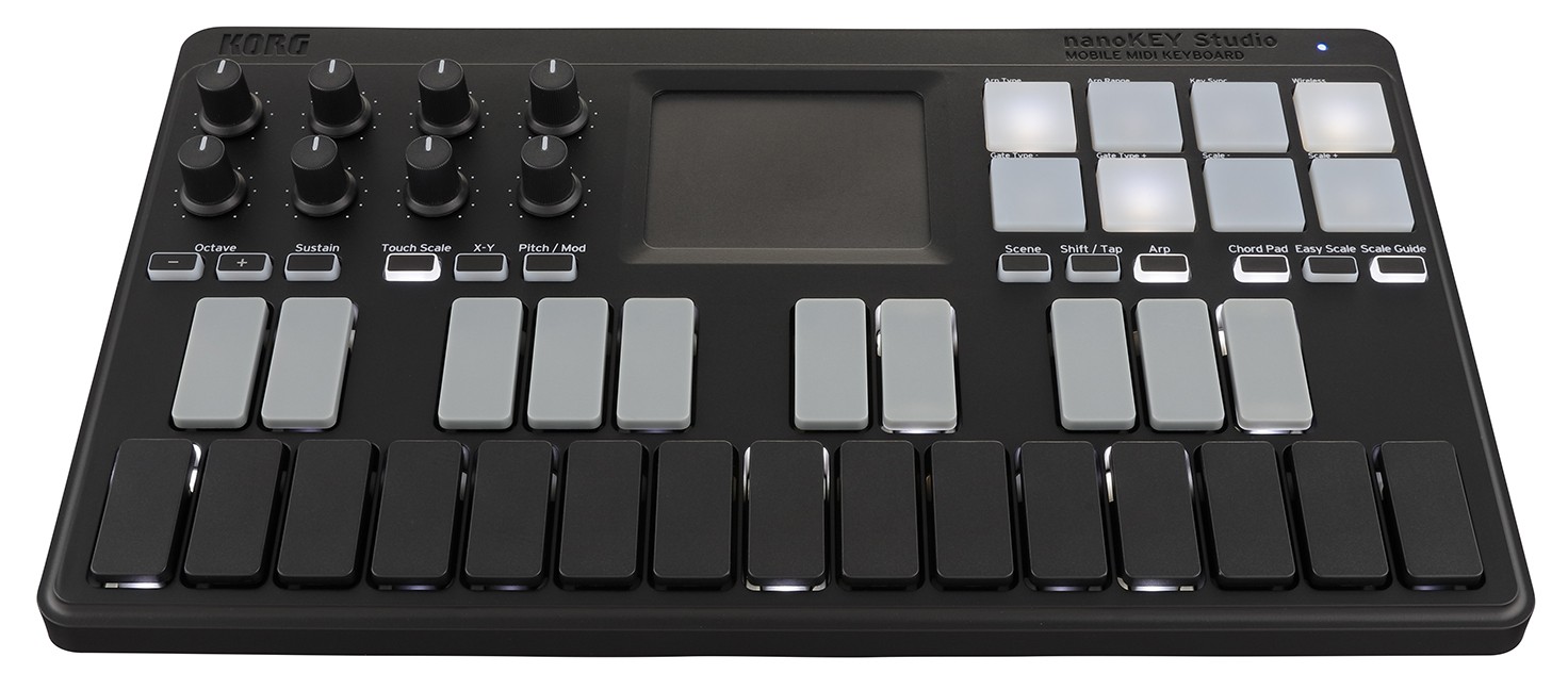 KORG nanoKEY Studio - mobilny kontroler MIDI KORG nanoKEY Studio - mobilny kontroler MIDI