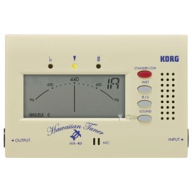 KORG HA-40 - tuner do hawajskich instrumentów (UKULELE, STEEL GUITAR)