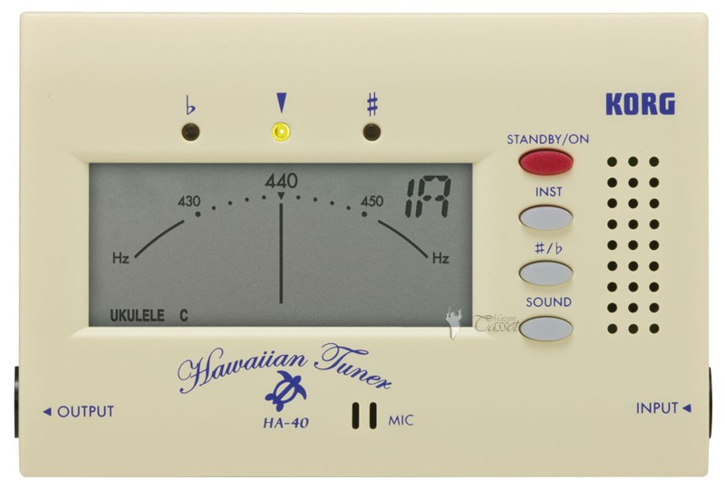 KORG HA-40 - tuner do hawajskich instrumentów (UKULELE, STEEL GUITAR) KORG HA-40 - tuner do hawajskich instrumentów (UKULELE, STEEL GUITAR)