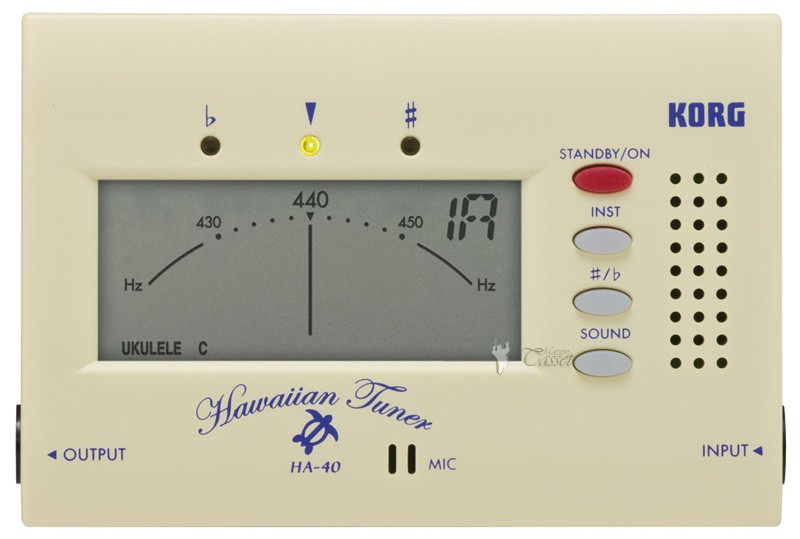 KORG HA-40 - tuner do hawajskich instrumentów (UKULELE, STEEL GUITAR)