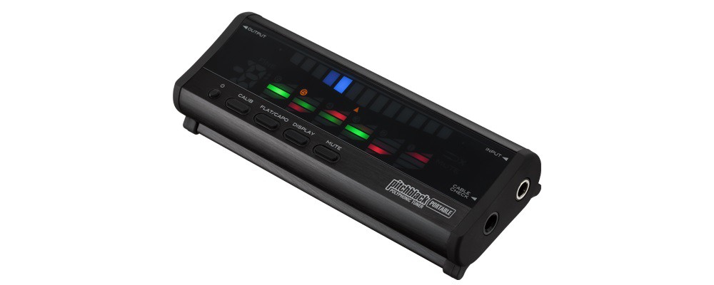 KORG PITCHBLACK PORTABLE - tuner polifoniczny