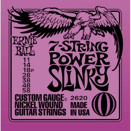 ERNIE BALL EB 2620 seria NICKEL WOUND SLINKY - struny do gitary