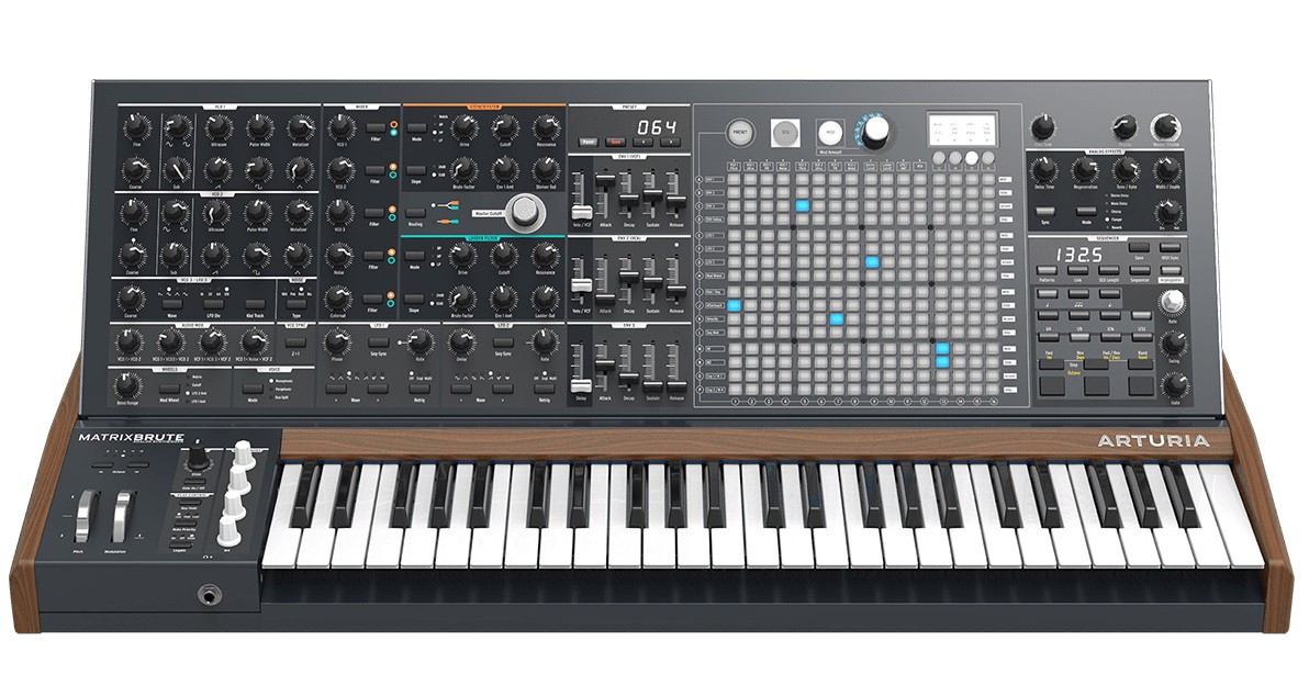 Arturia MATRIXBRUTE - syntezator analogowy Arturia MATRIXBRUTE - syntezator analogowy