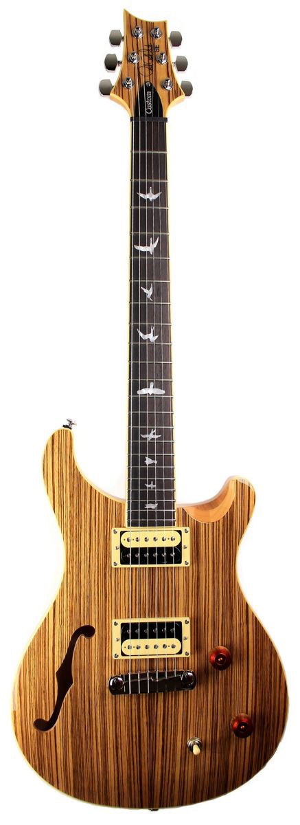 PRS 2017 SE Custom 22 Semi Hollow Zebrawood - gitara elektryczna, edycja limitowana