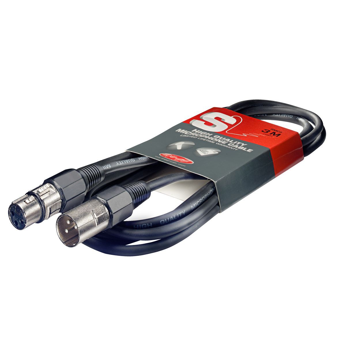 Stagg SMC 3 - kabel mikrofonowy 3m Stagg SMC 3 - kabel mikrofonowy 3m