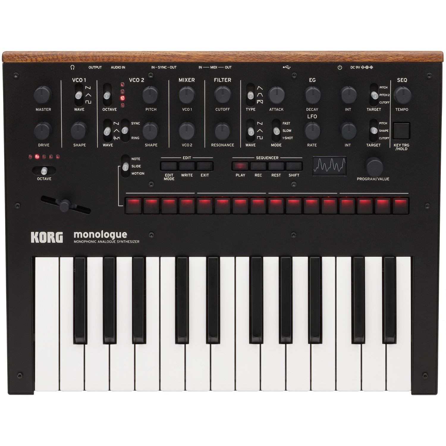KORG monologue - monofoniczny syntezator analogowy KORG monologue - monofoniczny syntezator analogowy