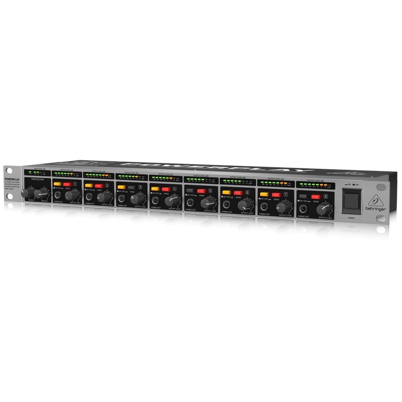 Behringer HA8000 V2 - wzmacniacz słuchawkowy Behringer HA8000 V2 - wzmacniacz słuchawkowy rack