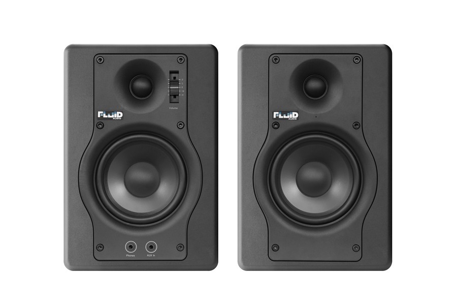 Fluid Audio F4 bk - aktywne monitory studyjne (para) Fluid Audio F4 bk - aktywne monitory studyjne (para)