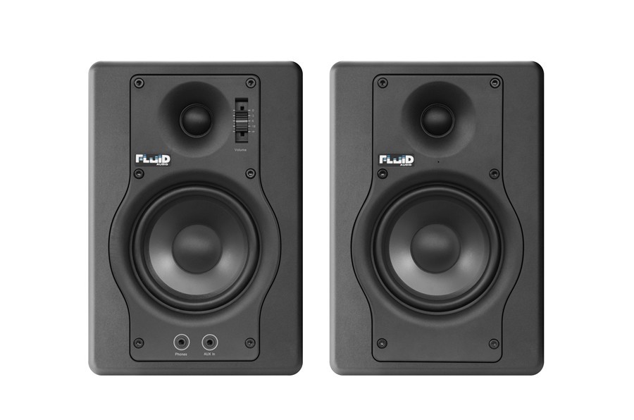 Fluid Audio F4 bk - aktywne monitory studyjne (para)