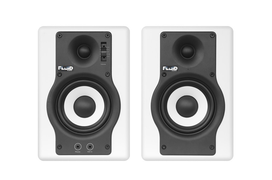 Fluid Audio F4 wh - aktywne monitory studyjne (para) Fluid Audio F4 wh - aktywne monitory studyjne (para)