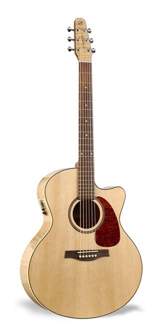 Seagull PERFORMER CW MINI JUMBO FLAME MAPLE HG QIT - gitara elektroakustyczna