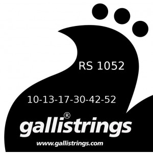 Galli RS1052 Custom Nickel - struny do gitary elektrycznej