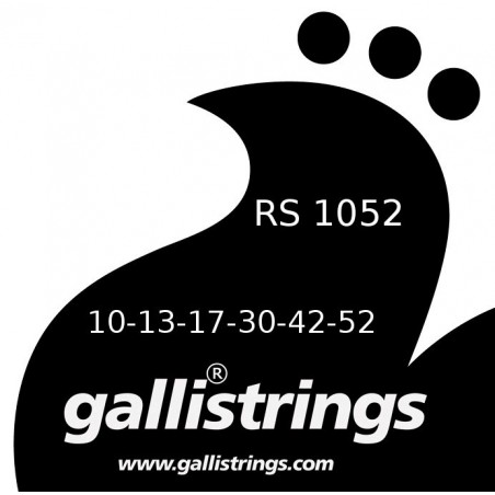 Galli RS1052 Custom Nickel - struny do gitary elektrycznej