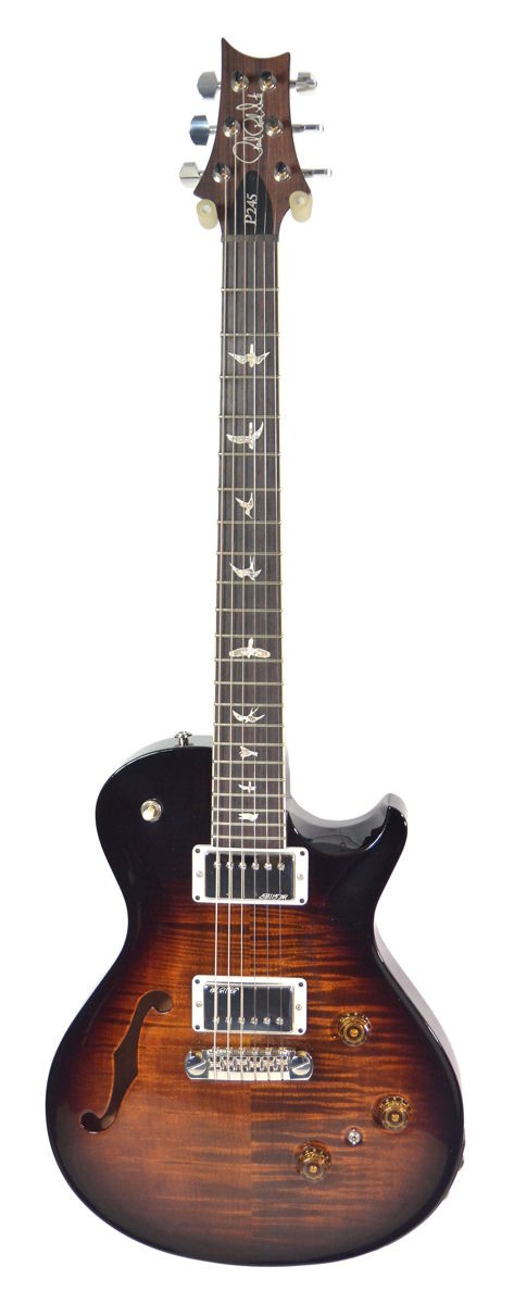 PRS P245 10-Top Black Gold Burst - gitara elektryczna USA