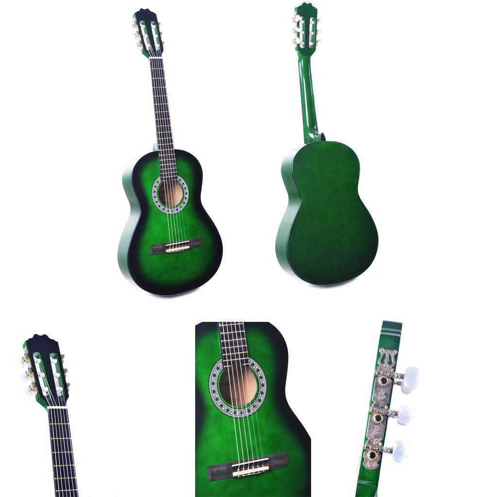 Alvera ACG100 3/4 - gitara klasyczna GREENBURST