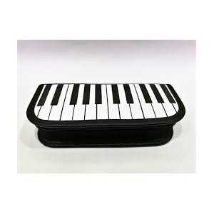Piórnik z klawiaturą P13 - Zebra Music