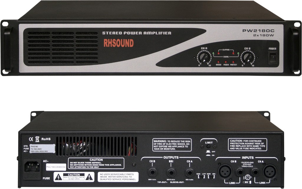 RH Sound PW-2180 - końcówka mocy