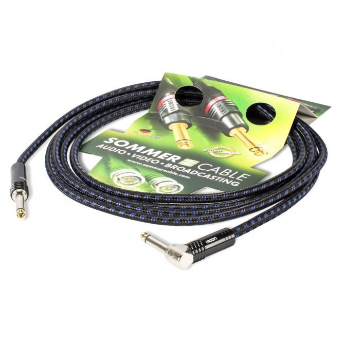 Sommer Cable CQJZ-0300-BL - kabel instrumentalny 3m Sommer Cable CQJZ-0300-BL - kabel instrumentalny 3m