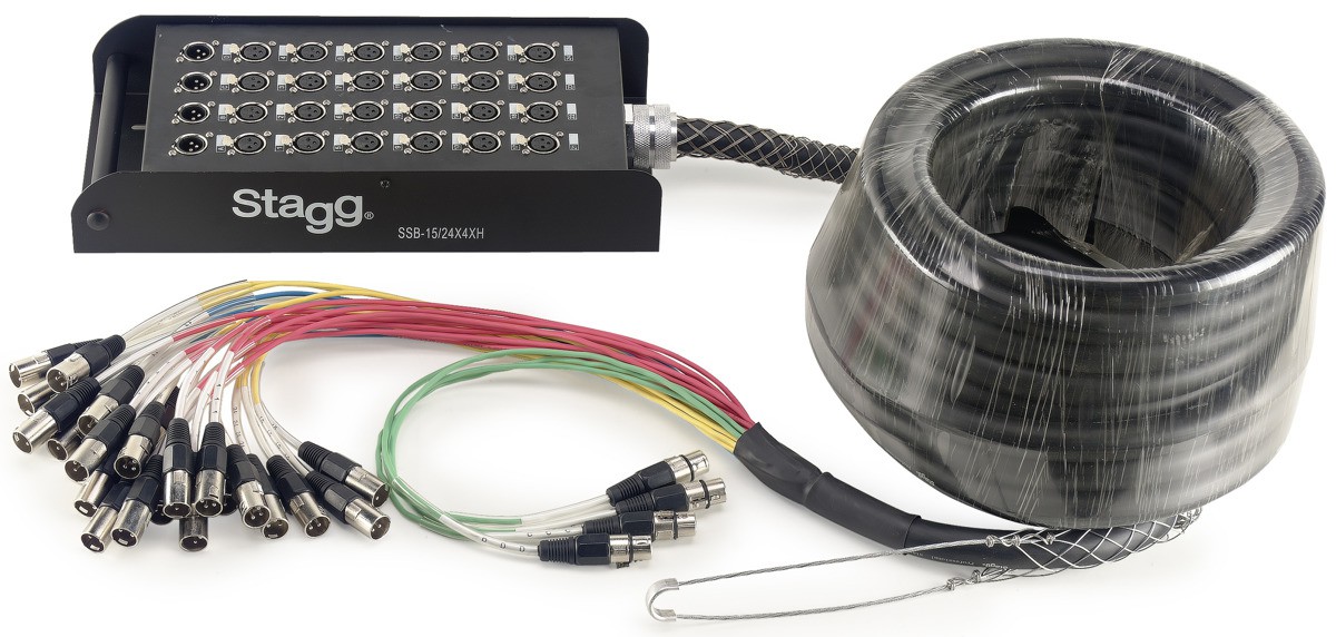 Stagg SSB-15/24X4XH - stagebox 15m Stagg SSB-15/24X4XH - stagebox 15m