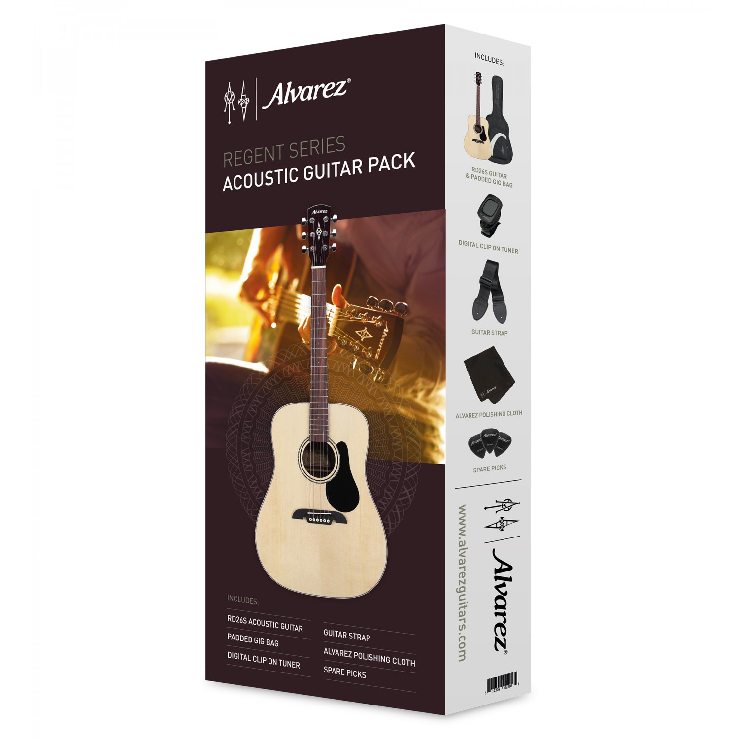Alvarez RD 26S-AGP - zestaw akustyczny