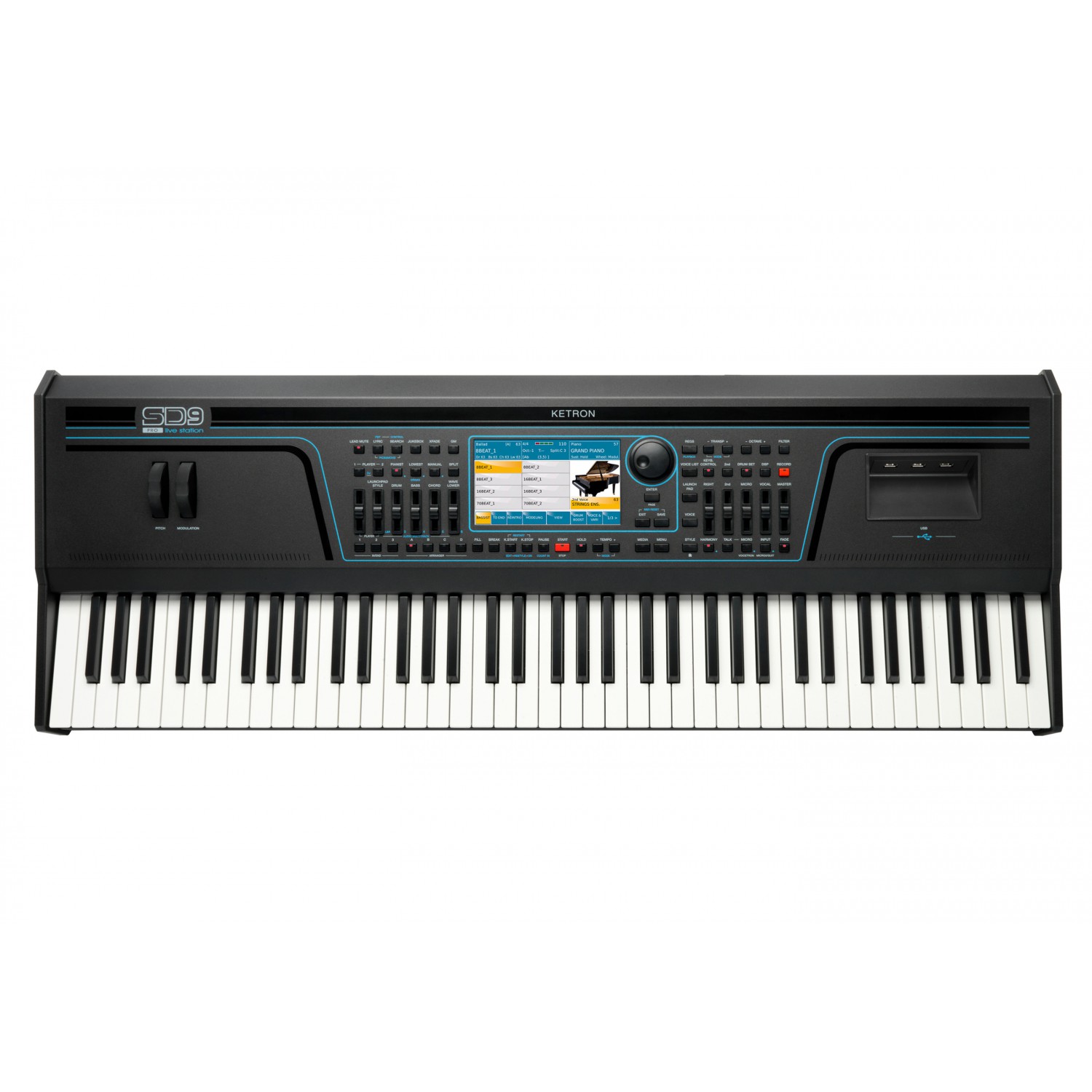 Ketron SD 9 Pro Live Station - Keyboard