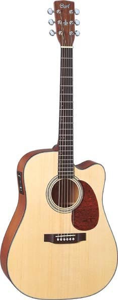 CORT Earth 100F Nat - gitara elektro-akustyczna