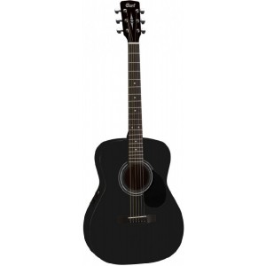 CORT AF510 E W/BAG BKS - gitara elektro-akustyczna