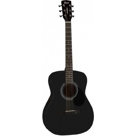 CORT AF510 E W/BAG BKS - gitara elektro-akustyczna