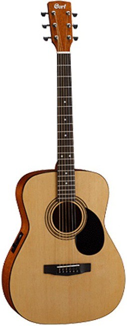 CORT AF510 E W/BAG NS - gitara elektro-akustyczna