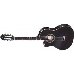 Ortega RCE145LBK - gitara elektro-klasyczna