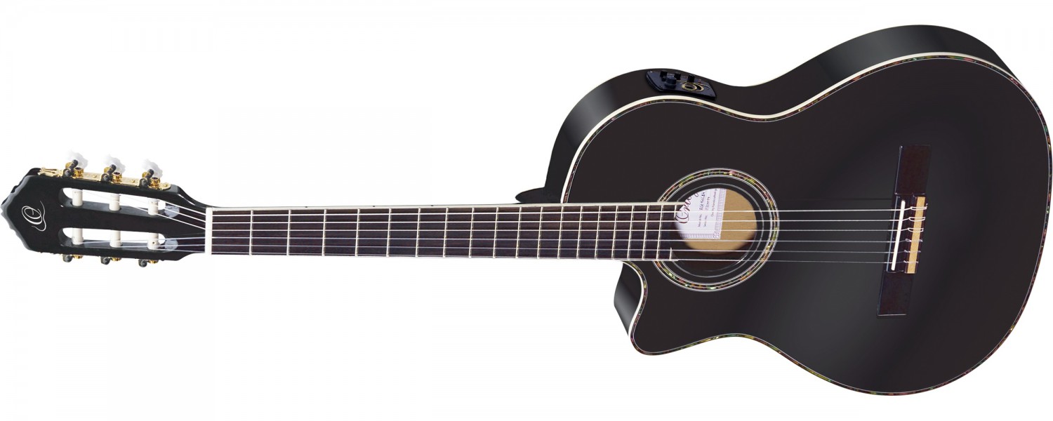 Ortega RCE145LBK - gitara elektro-klasyczna Ortega RCE145LBK - gitara elektro-klasyczna