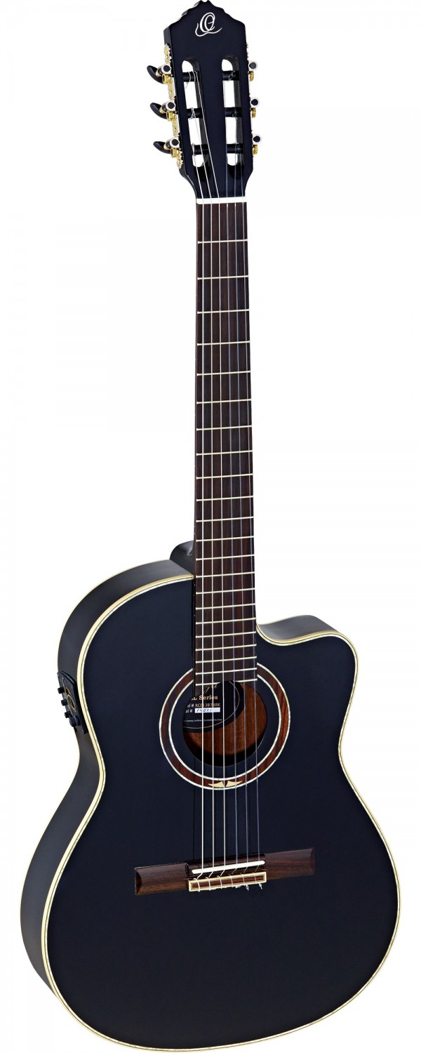 Ortega RCE138-T4BK - gitara elektro-klasyczna