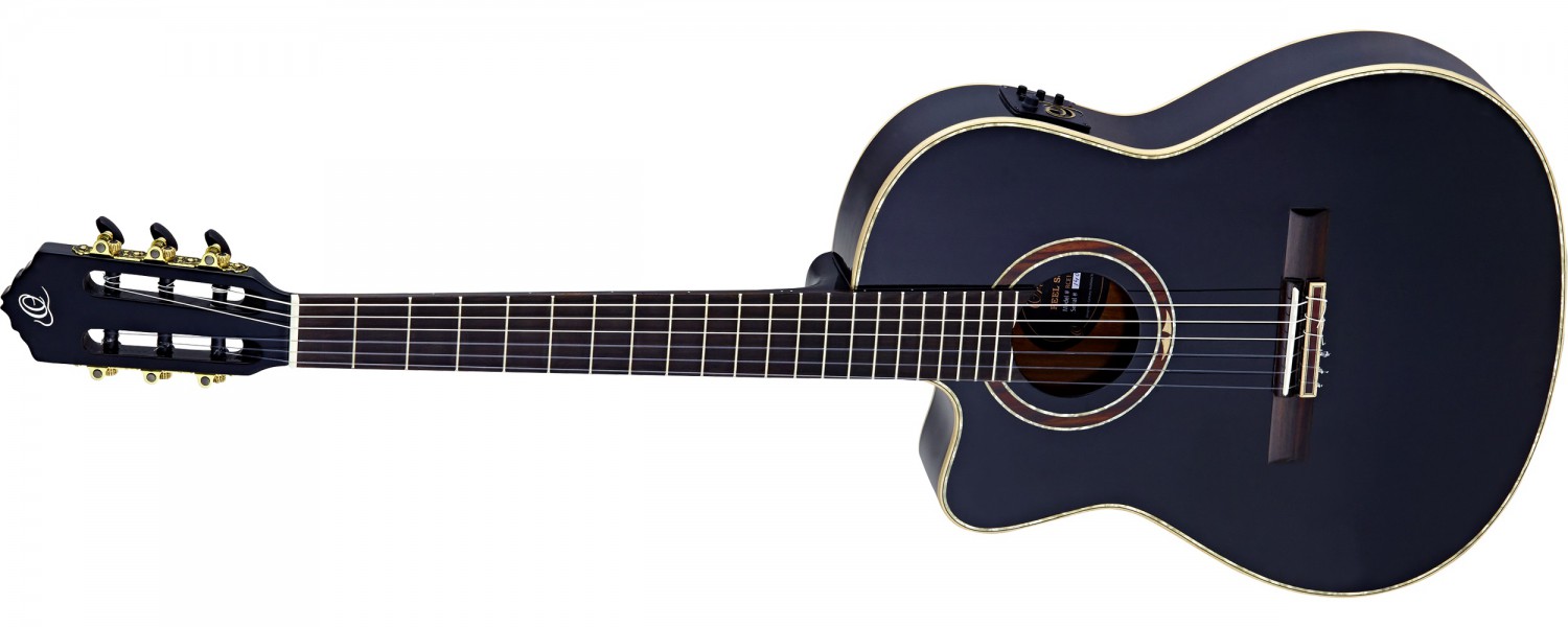 Ortega RCE138-T4BK-L - gitara elektro-klasyczna leworęczna Ortega RCE138-T4BK-L - gitara elektro-klasyczna leworęczna