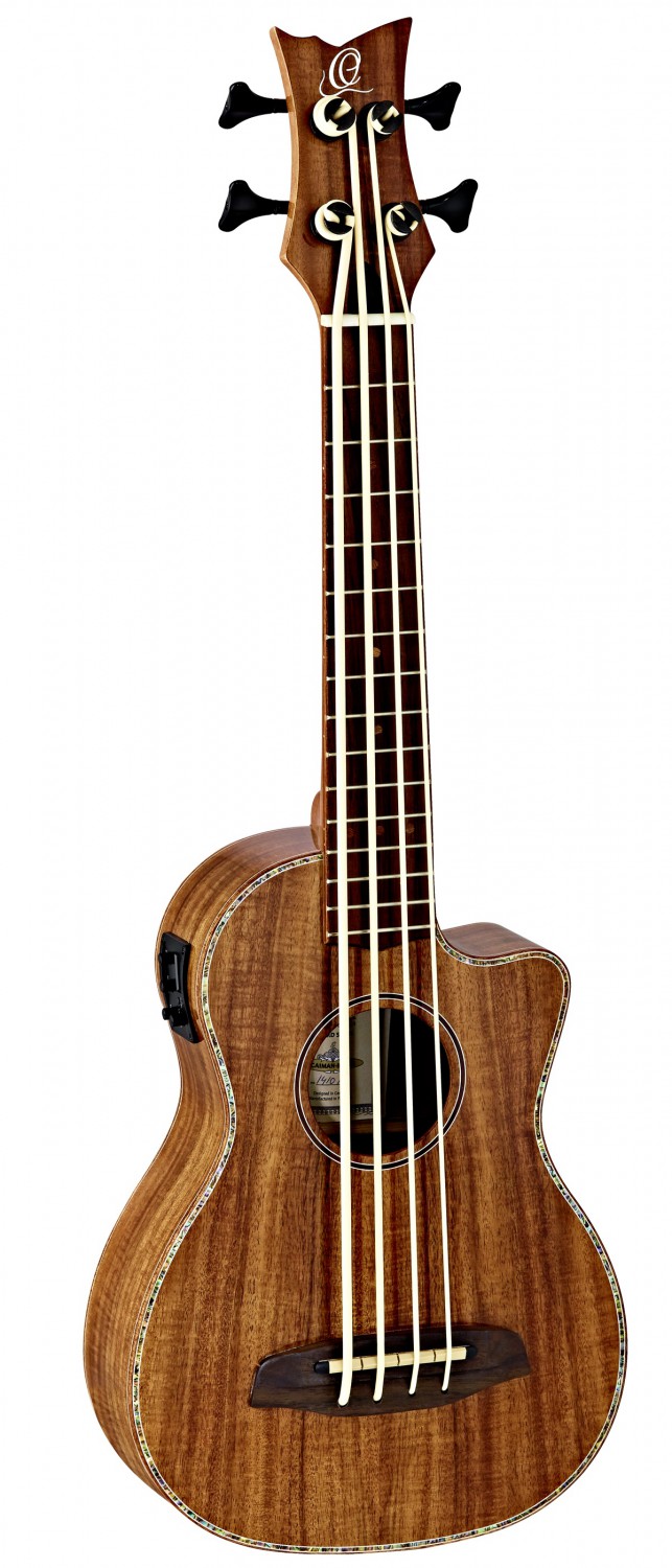 Ortega CAIMAN-BS-GB - Ukulele BASS z serii LIZARD