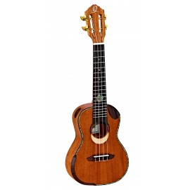 Ortega ECLIPSE-CC4 - Ukulele koncertowe z wbudowanym podłokietnikiem