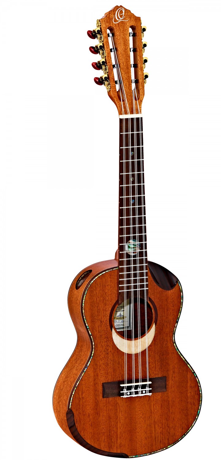 Ortega ECLIPSE-TE8 8-strunowe ukulele z wbudowanym podłokietnikiem - tenorowe Ortega ECLIPSE-TE8 8-strunowe ukulele z wbudowanym podłokietnikiem - tenorowe