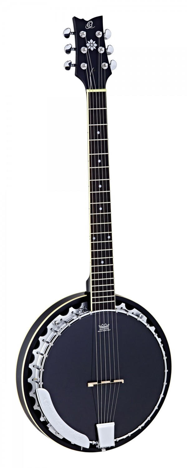 Ortega OBJ350/6-SBK - Banjo z serii KRUK Ortega OBJ350/6-SBK - Banjo z serii KRUK
