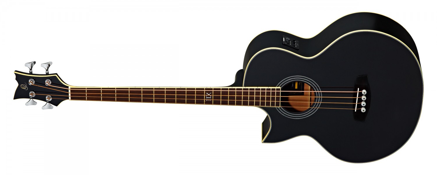 Ortega D1-4LE-BK - gitara basowa elektro-akustyczna leworęczna Ortega D1-4LE-BK - gitara basowa elektro-akustyczna leworęczna