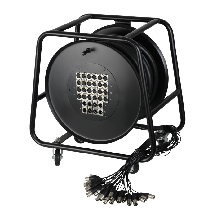Adam Hall K32C30D - stagebox na bębnie Adam Hall K32C30D - stagebox na bębnie